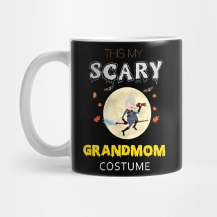 This Is My Scary Orange Pumpkin Halloween GrandMoM Custome Mug